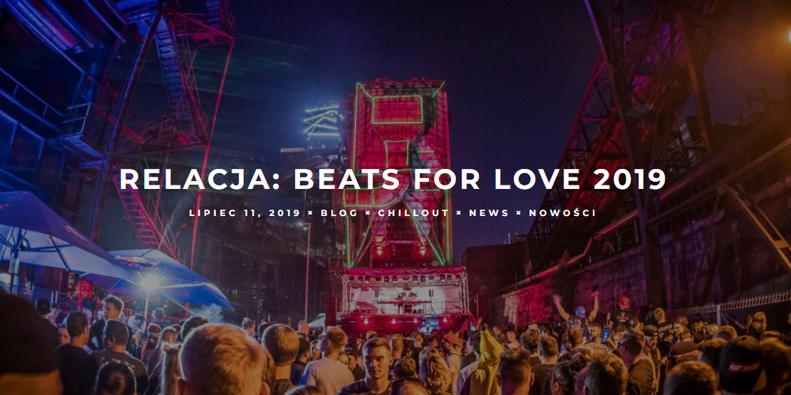Zobacz relację z Beats For Love 2019